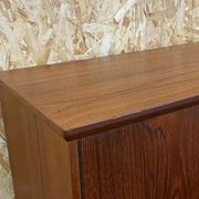 60s 70s teak sideboard Credenza cabinet Danish Modern Design Denmark 70s
