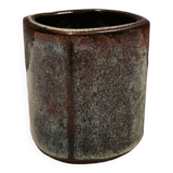 Vase in several shades of blue, from Danish stogo art pottery