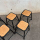 Set de 6 tabourets empilables