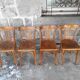 Set of four Luterma bistro chairs