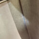 Silver-plated wall-mounted barber mirror