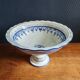 Blue and White Footed Faience Bowl