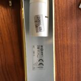 Brass wall lamp for board