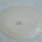 Plat ovale Sarreguemines "Royat"