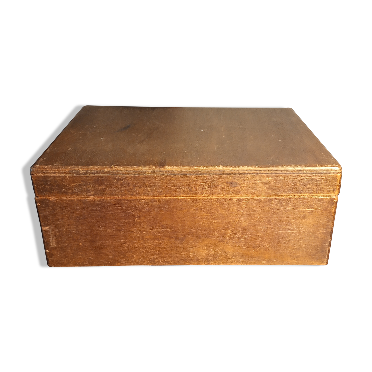 Raw wooden box