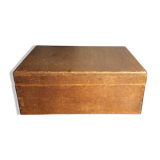 Raw wooden box