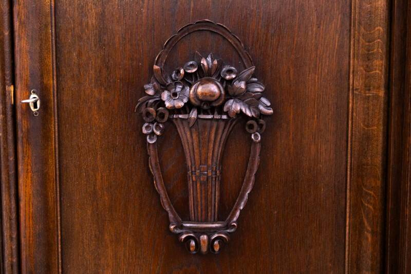 Monumental library, Western Europe, circa 1920.