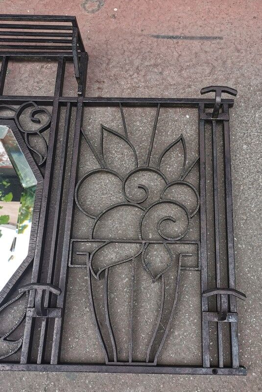 Art deco wall coats holder