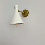 Italian wall light in the style of the 1950s.