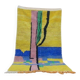 Handmade pure wool rug, size 2/3 m.