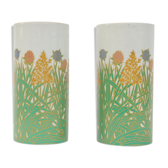 Pair of Rosenthal porcelain vases
