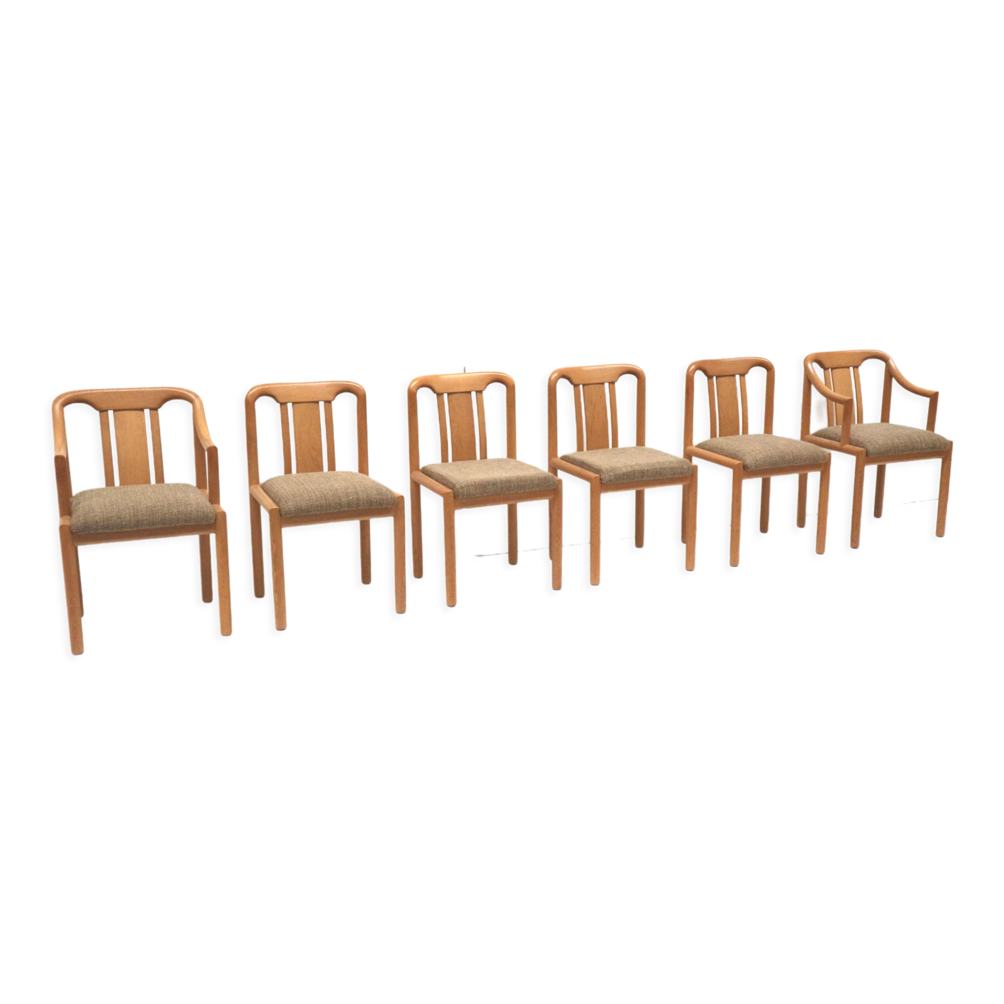 Set of 6 chairs by Lübke made in the 1970s