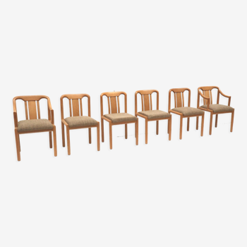Set of 6 chairs by Lübke made in the 1970s