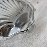 Vintage shell butter dish from the 1970s