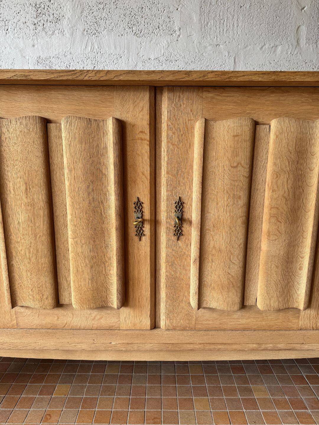 Art Deco enfilade sandblasted