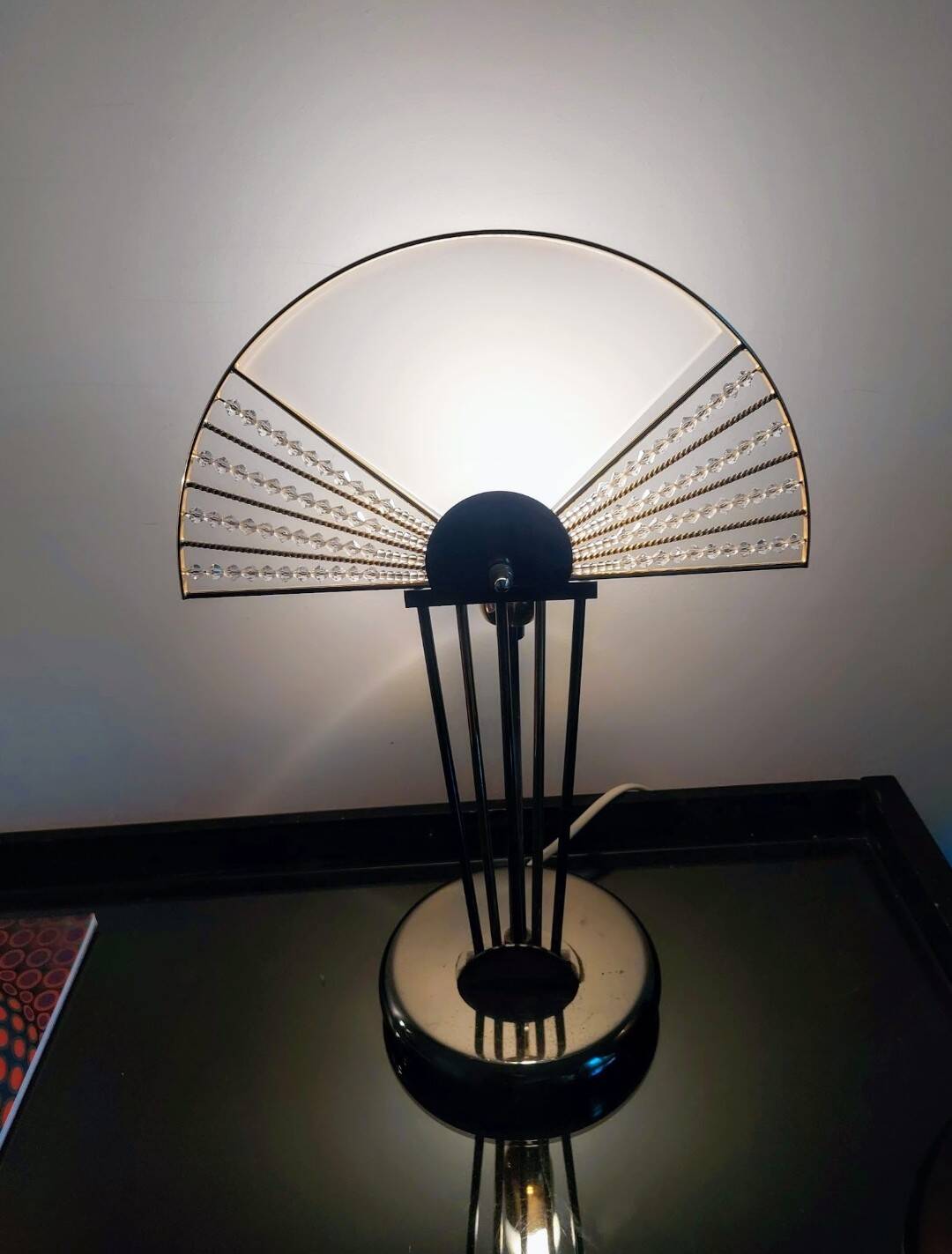 Pair of art deco lamps