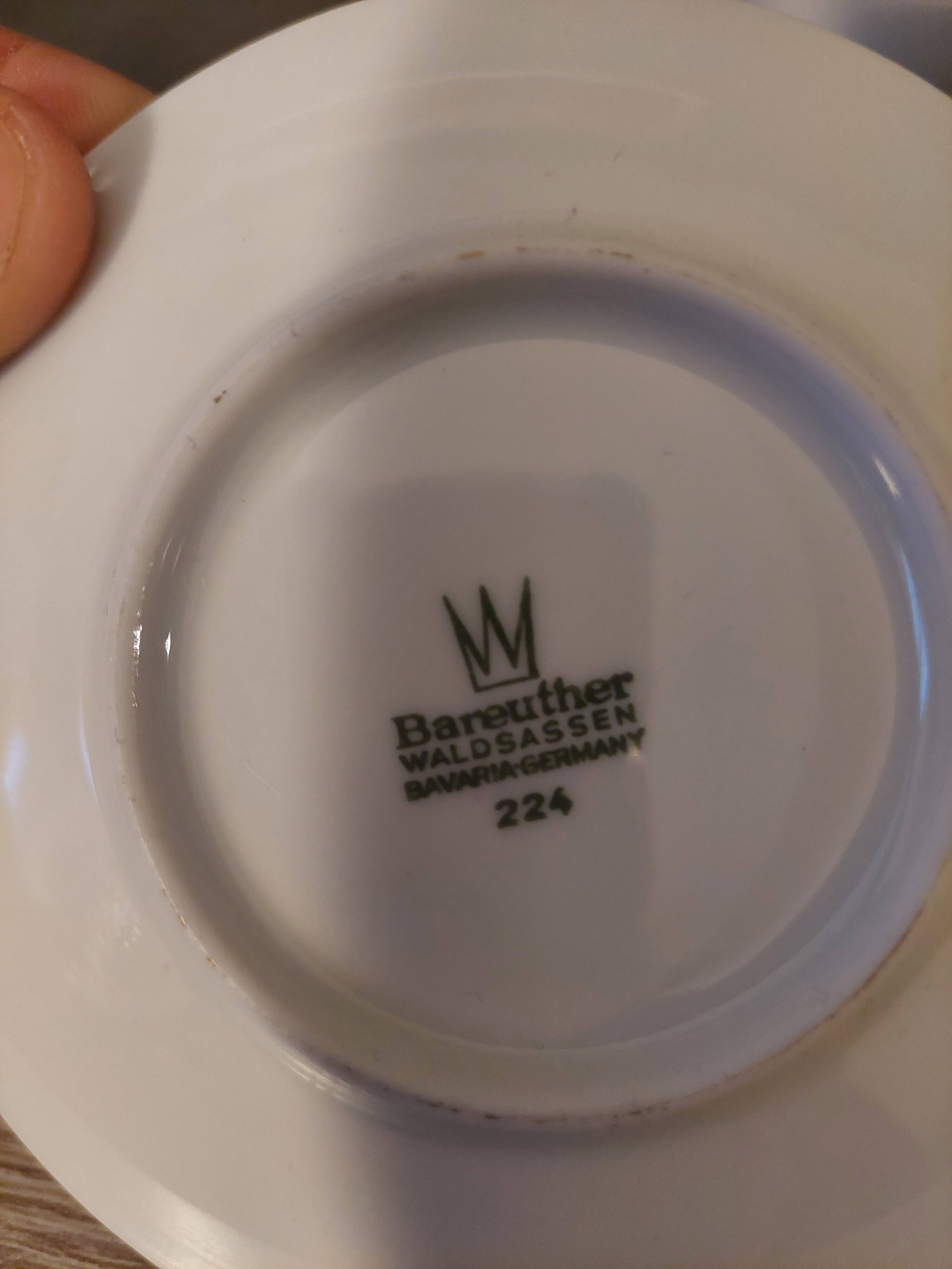 Old tea cup Bareuther Waldsassen Bavaria