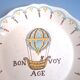 Plate decoration with balloon earthenware Hadancourt