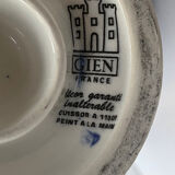 Gien earthenware vase, renaissance model