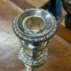 Pair of silver metal candlesticks - early 20th century