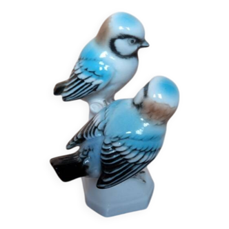 Vintage German Volkstedt porcelain tit couple