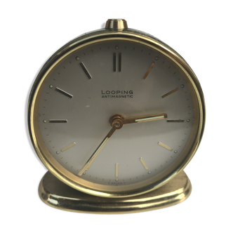 Old alarm clock of brand Looping 60