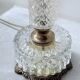 Vintage lamp 1960 Glass and Brass