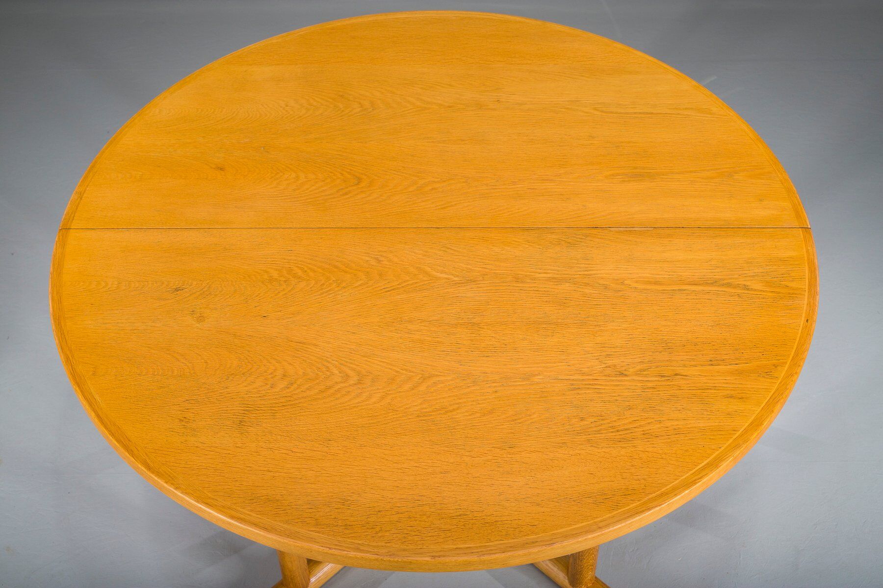 Danish extendable oak dining table by Kurt Østervig for Jason Møbler, 1950s