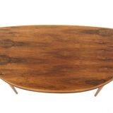Table basse scandinave en palissandre, Suède, 1960