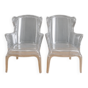 Pair of "Pasha" armchairs after Pedrali