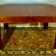 Art deco table 1920 in walnut with extensions, 8 people