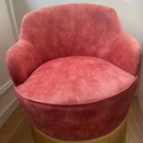 Fauteuil en velours
