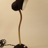 Black office lamp velvet 50s
