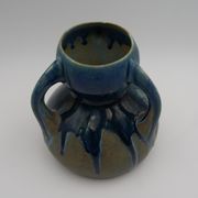 Vase 3 handles Métenier vintage