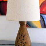 Accolay lamp in pierced ceramic – 1950s – signed – 50 cm.