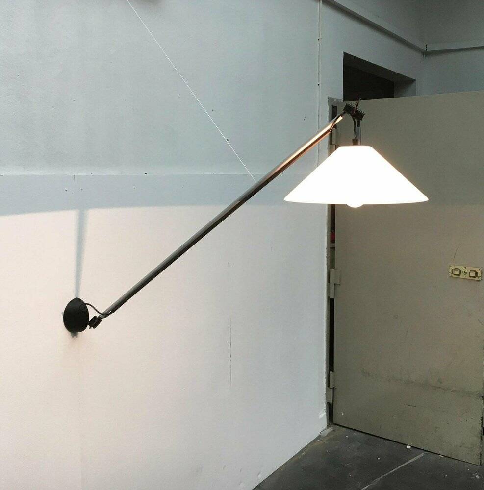 Postmodern Italian wall lamp Aggregato Braccio by Enzo Mari & Giancarlo Fassina for Artemide, 1970s