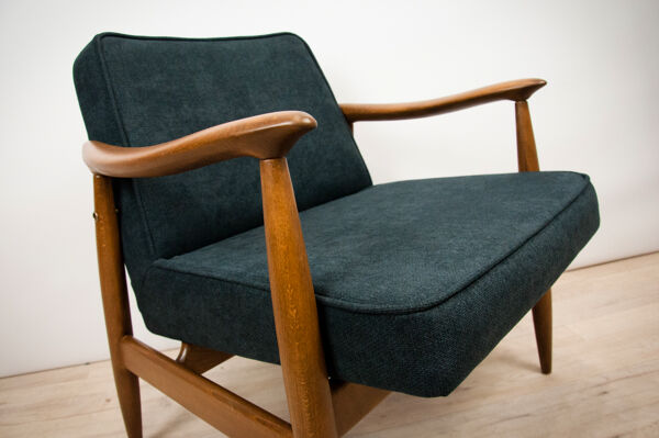 Fauteuil GFM-87 par Juliusz Kedziorek pour Gościcińskie Furniture, 1960