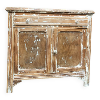 Old small patinated sideboard