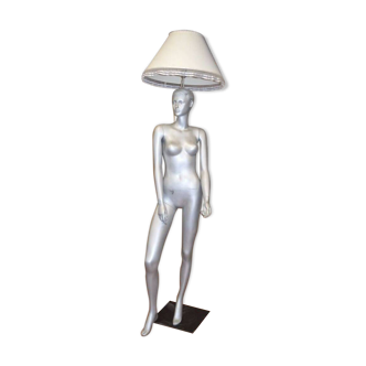 Mannequin floor lamp