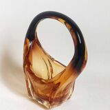Vase or basket shape Murano Height 21.2 cm