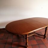 Solid wood dining table