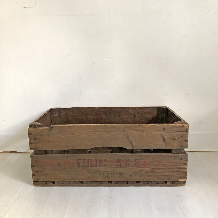 Wooden crate 1950
