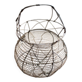 Wire basket salad eggs handle decorations