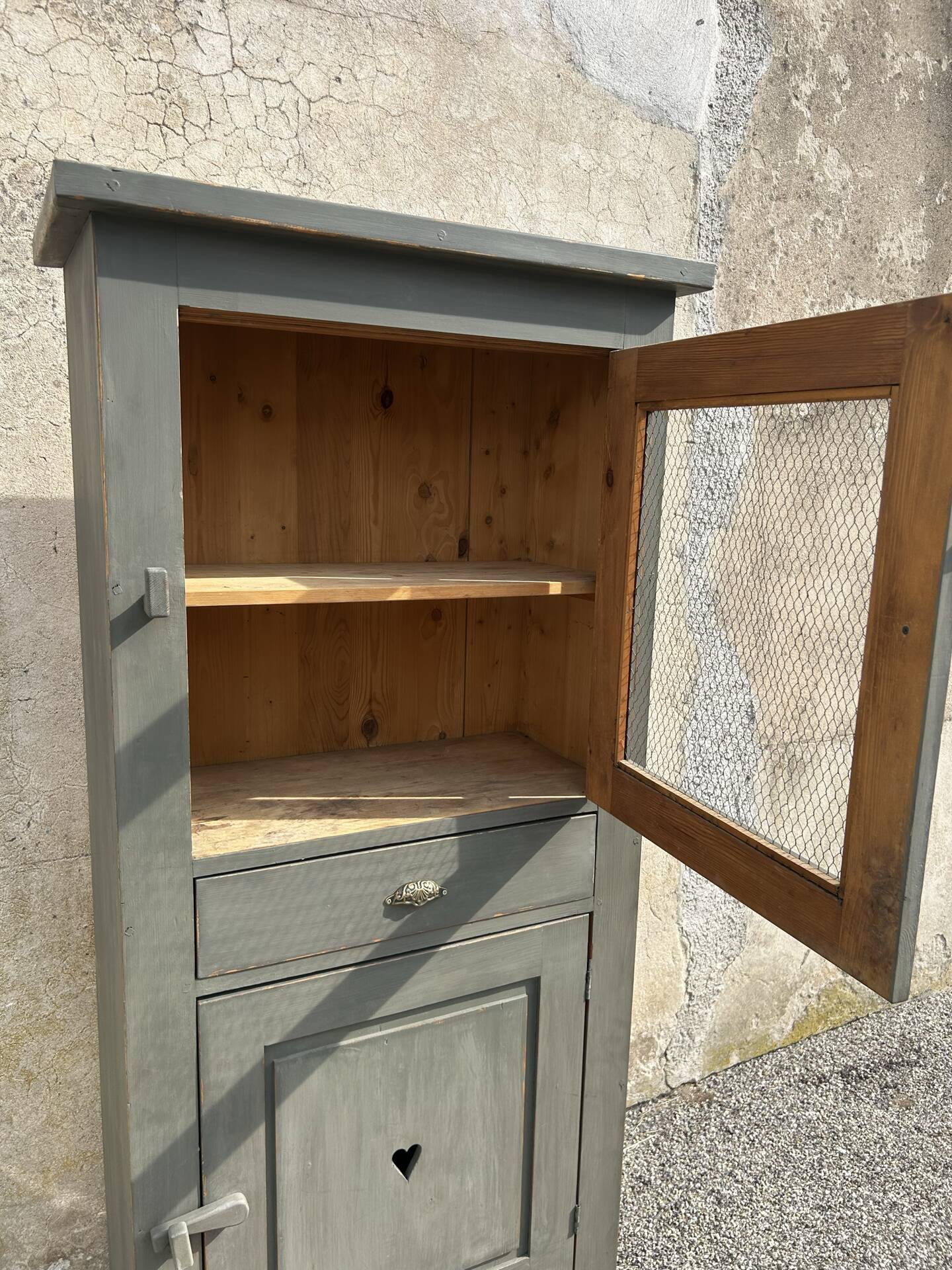 Old wooden pantry
