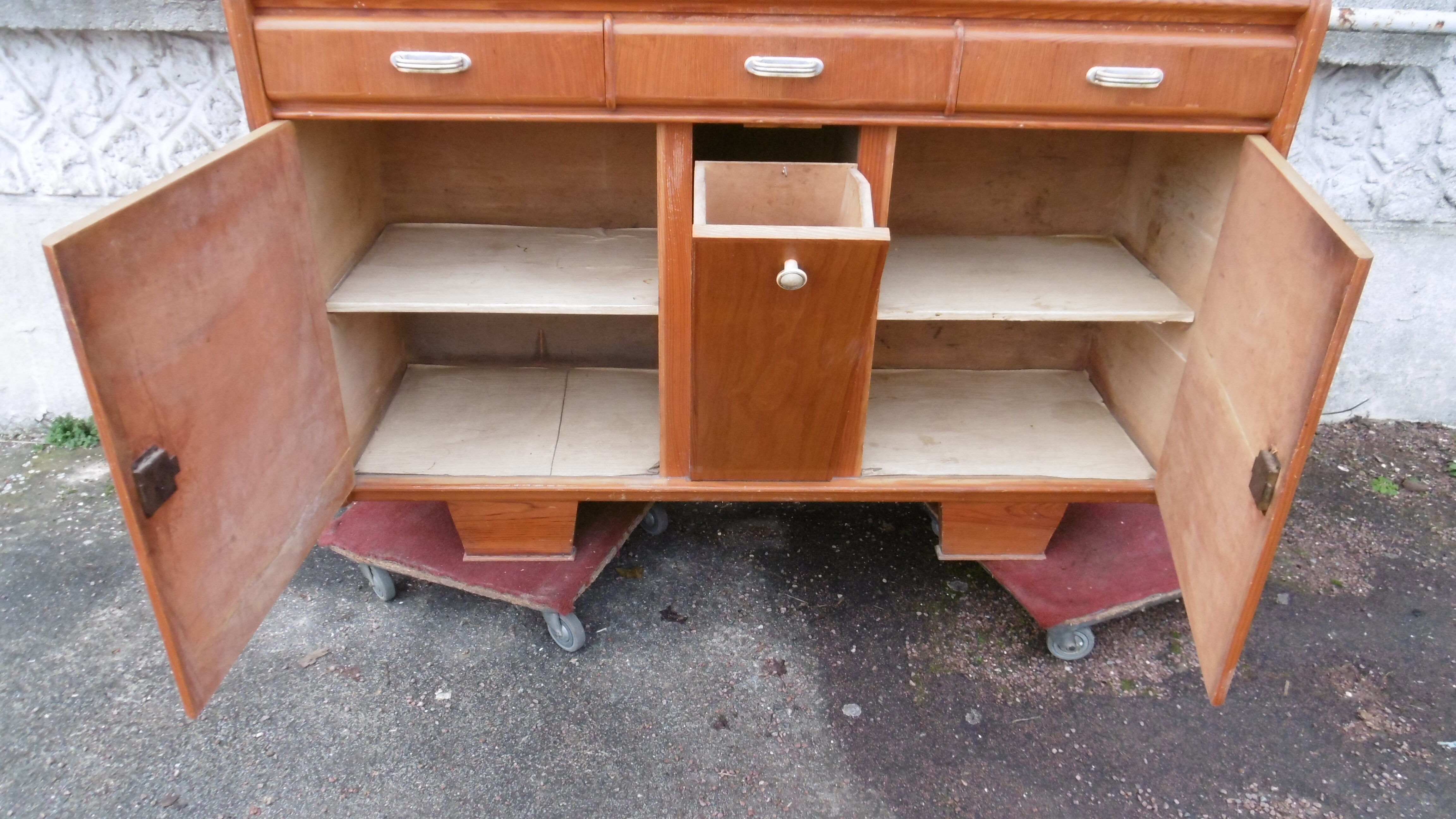 The 1950s wooden buffet