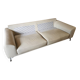 3-seater sofa by Roche Bobois in grey leather.