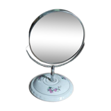 Chrome metal ceramic dressing table mirror