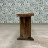 Weathered farm bench