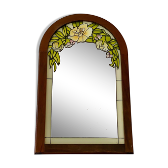 Mirror stained glass-style decorations 55x35cm