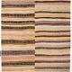 10x11 Yellow & Brown Ethnic Vintage Kilim Rug, 326x350Cm